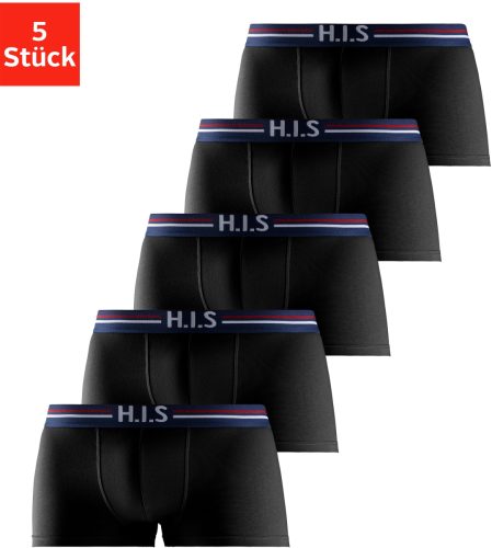 H.I.S Hipster met strepen en logo in de band (set, 5 stuks)