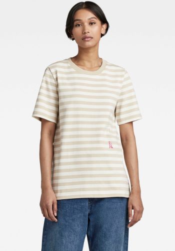 G-star Raw T-shirt Small RAW gr stripe r t