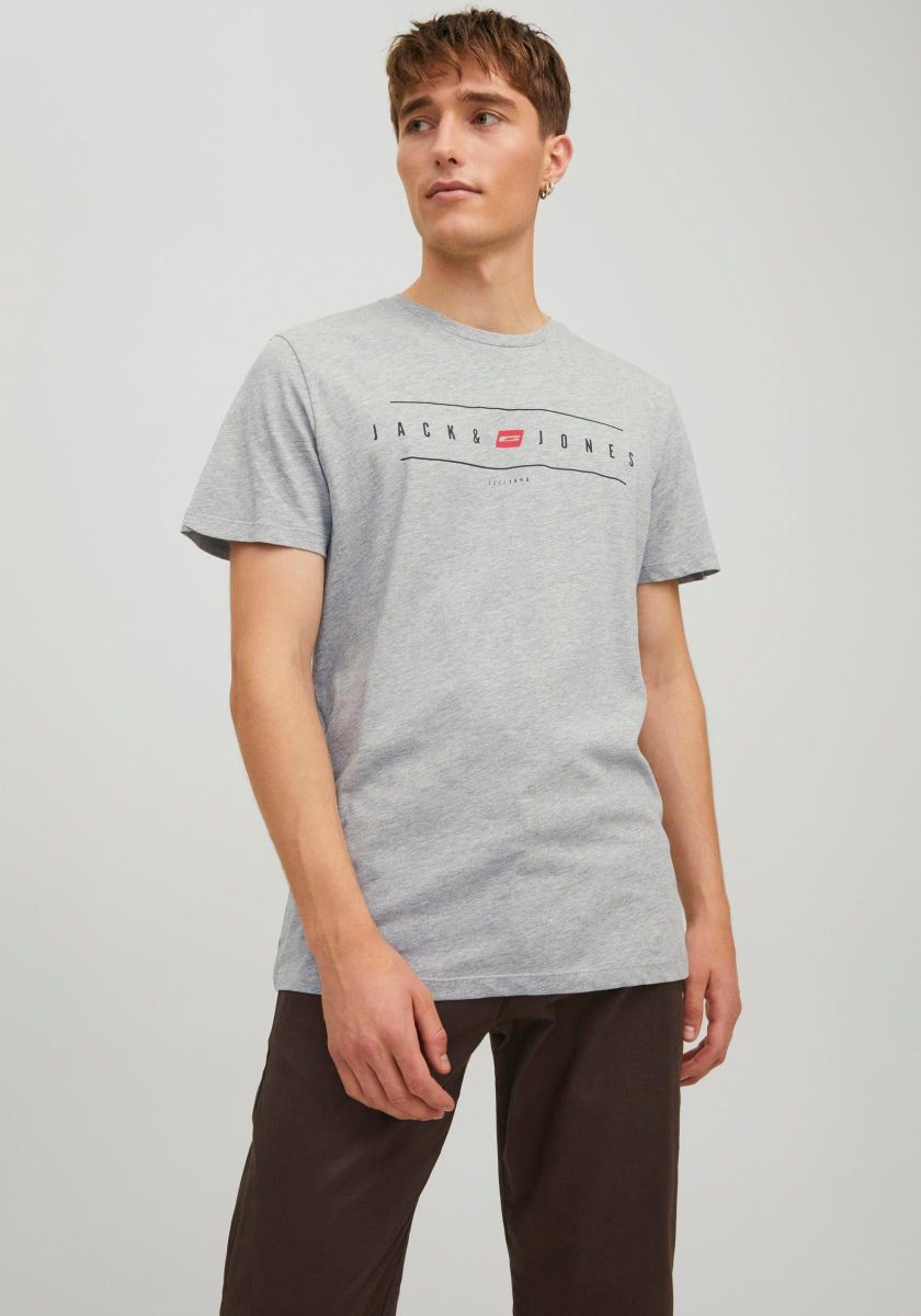 Jack & Jones Shirt met korte mouwen JJFLAG TEE SS CREW NECK