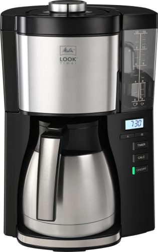 Melitta Filterkoffieapparaat LOOK® Therm Timer 1025-18 zwart