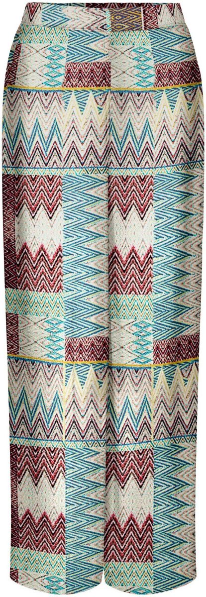 Only Palazzobroek ONLALMA LIFE VIS PALAZZO PANT AOP PTM