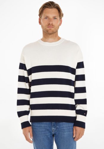 Tommy hilfiger Gestreepte trui BRETON STRIPE CREW NECK