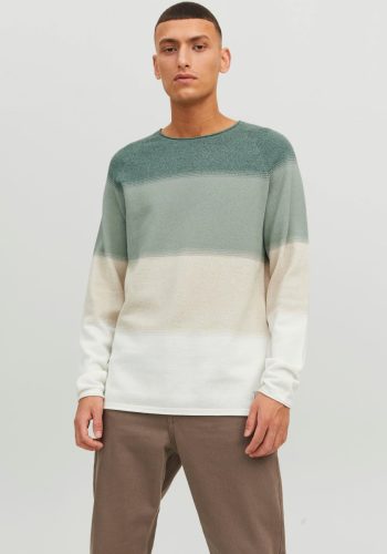 Jack & Jones Trui met ronde hals JJEHILL KNIT CREW NECK