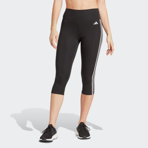 adidas Performance Trainingstights TRAIN essentials 3-strepen HIGHWAISTED 3/4