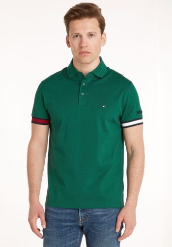 Tommy hilfiger Poloshirt FLAG CUFF SLEEVE LOGO SLIM FIT