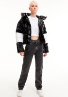 Calvin klein Gewatteerde jas BLOCKING CROPPED PUFFER