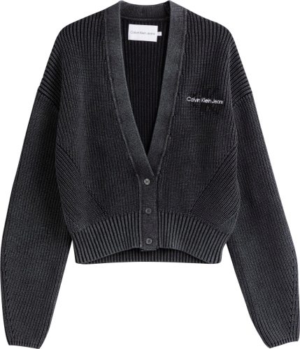 Calvin klein Vest WASHED MONOLOGO CARDIGAN
