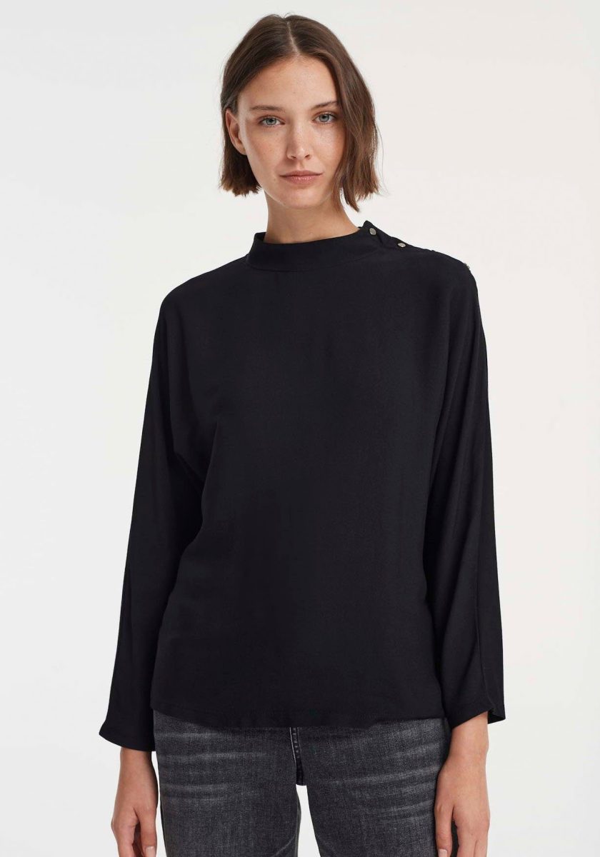 OPUS Shirt met lange mouwen Selse