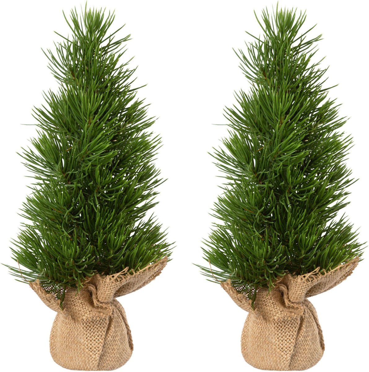 Creativ green Kunstkerstboom Kerstversiering, kunstmatige kerstboom, dennenboom (2 stuks)