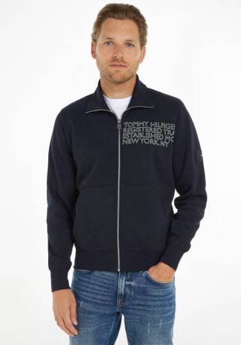 Tommy hilfiger Sweatshirt BADGED GRAPHIC ZIP THROUGH