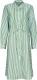 Tommy hilfiger Blousejurkje ORG CO STRIPE MIDI SHIRT-DRESS