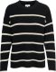 Only Trui met ronde hals ONLPERNILLE LS STRIPE O-NECK KNT NOOS