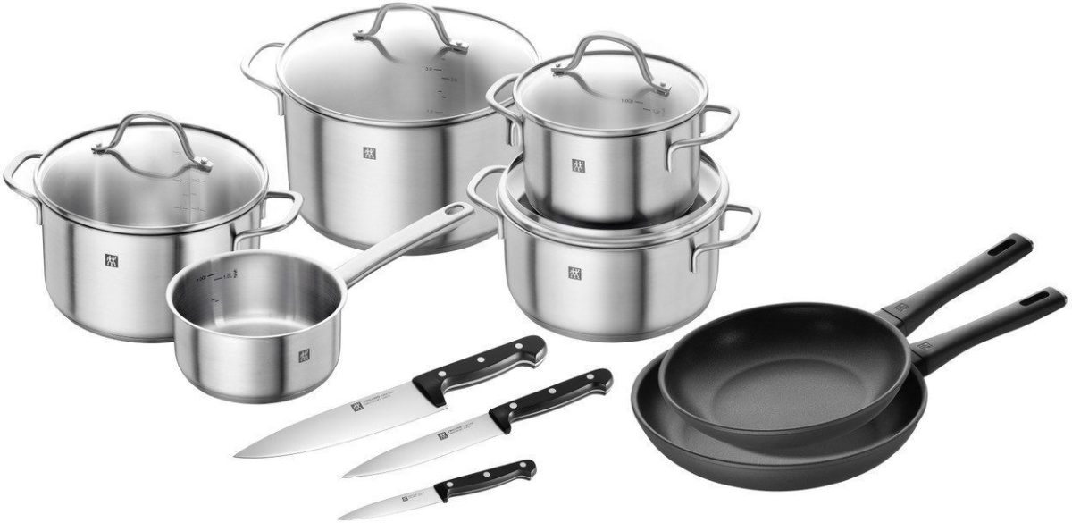 Zwilling Pannenset Flow/Shine/Twin Chef 2 (set, 10-delig)