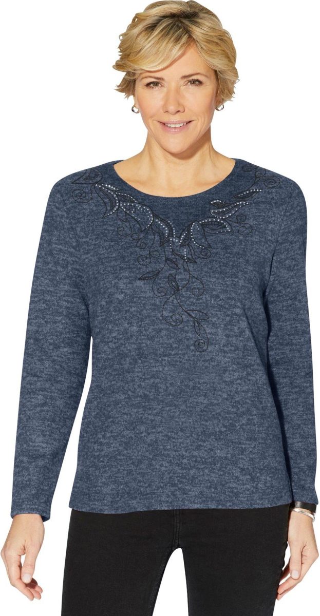 Classic Basics Shirt met lange mouwen Wintershirt (1-delig)