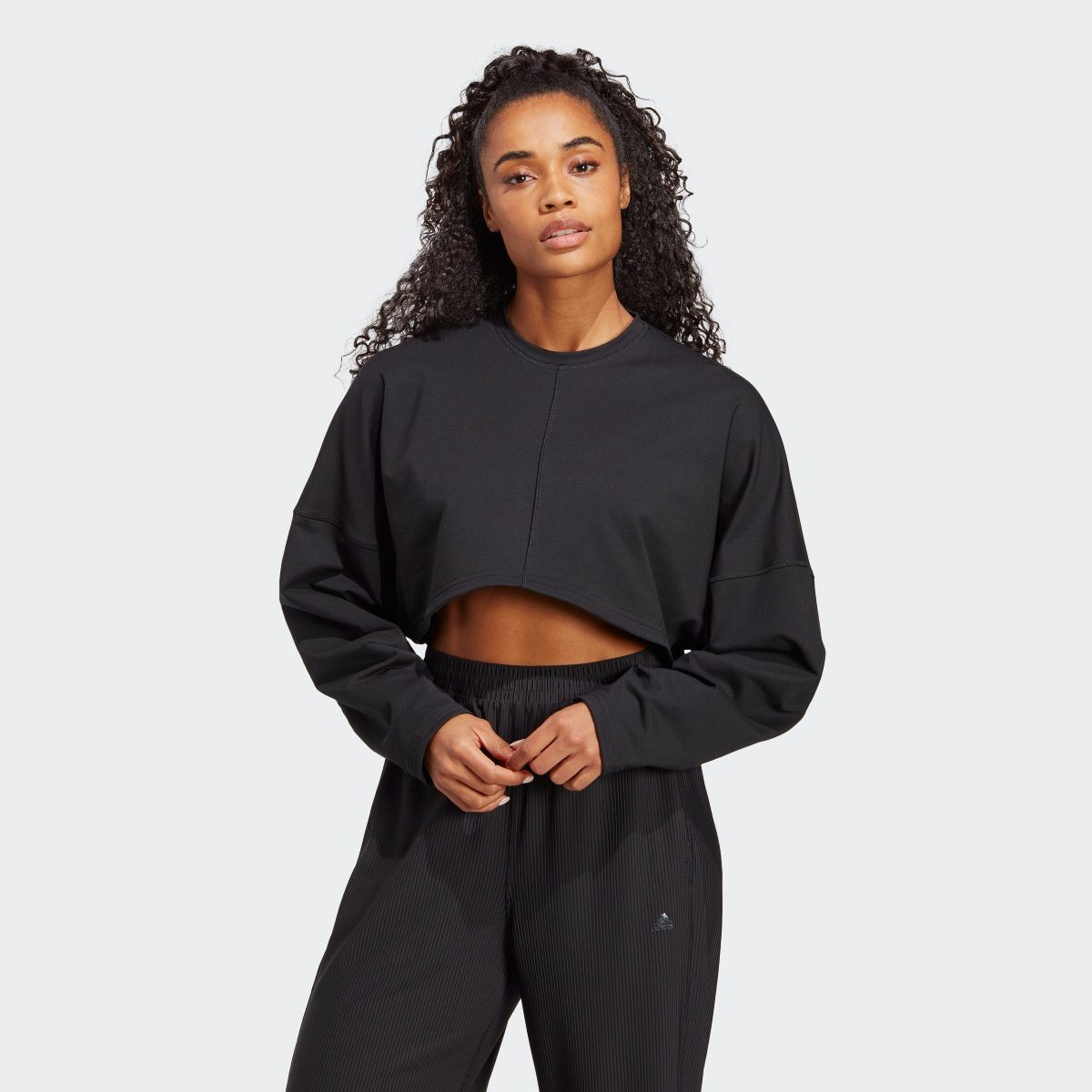 adidas Performance Sweatshirt YOGA STUDIO CROP