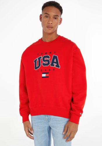 Tommy Jeans Sweatshirt TJM BOXY MODERN SPORT USA CREW