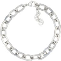 Firetti Edelstalen armband Ankerschakels, 5 mm breed