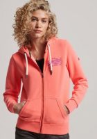 Superdry Sweatvest VINTAGE VL NEON ZIPHOOD