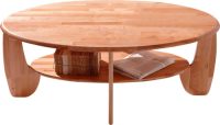 Home affaire Salontafel van massief hout wildeiken of beukenkernhout fsc®-gecertificeerd