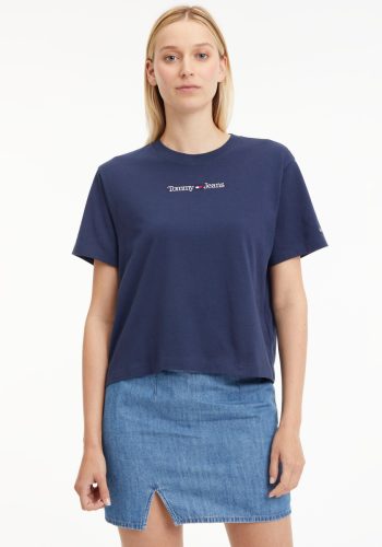 Tommy Jeans Shirt met korte mouwen TJW CLS SERIF LINEAR TEE