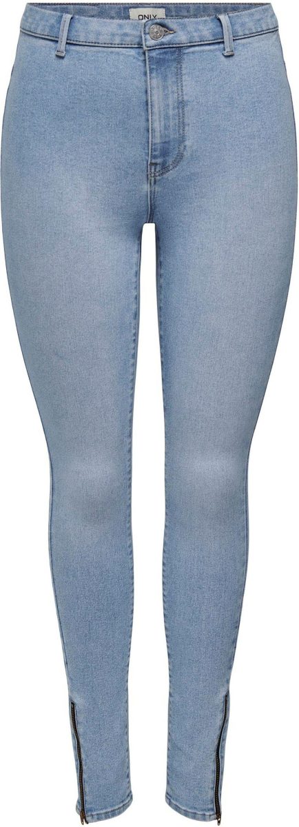 Only Jeggings ONLDAISY HW SK ZIP LEGGING DNM PIMBOX