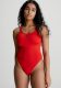 Calvin Klein Swimwear Badpak SCOOP BACK ONE PIECE