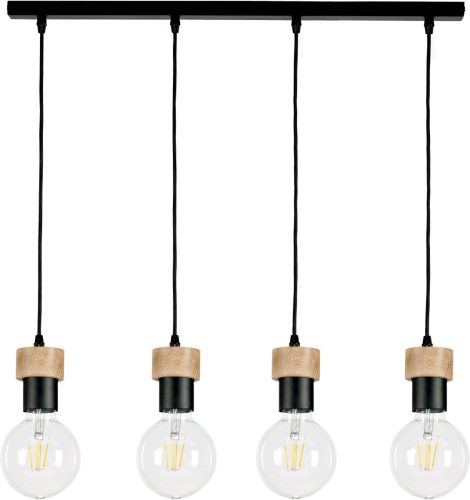 BRITOP LIGHTING Hanglamp CLARTE - CLARTE Natuurproduct van eikenhout, duurzaam met FSC®-certificaat, bijpassende LM E27/exclusive, made in EU (set, 1 stuk)