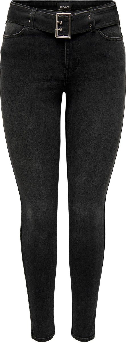 Only Skinny fit jeans ONLWAUW MID WAIST SKINNY BELT DNM GUA