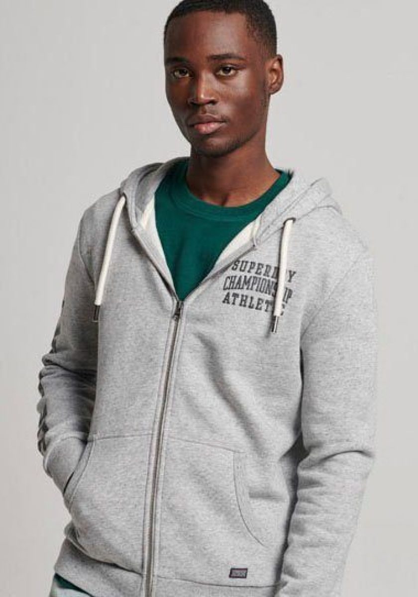 Superdry Capuchonsweatvest VINTAGE GYM ATHLETIC ZIPHOOD