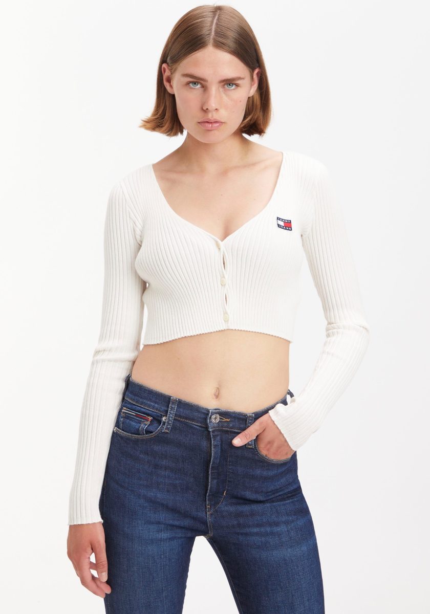 Tommy Jeans Vest TJW BADGE RIB CARDI