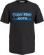 CALVIN KLEIN JEANS T-shirt met biologisch katoen zwart