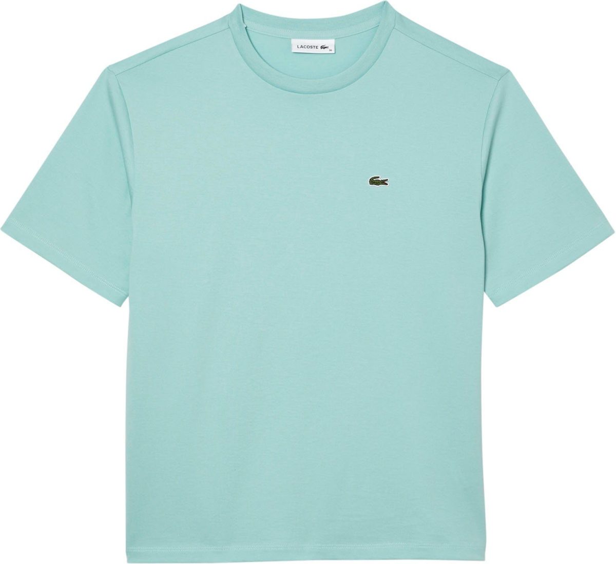Lacoste T-shirt met Lacoste-logo op borsthoogte (1-delig)