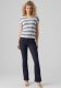 VERO MODA Shirt met korte mouwen VMWIDE STRIPE S/L TOP GA JRS NOOS