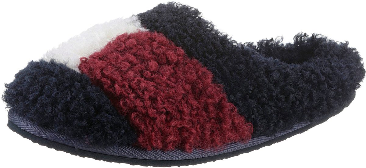 Tommy hilfiger Pantoffels TH HOME SLIPPER SHERPA FUR