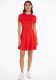 Tommy Jeans Shirtjurk TJW LOGO TAPING FIT FLARE DRESS