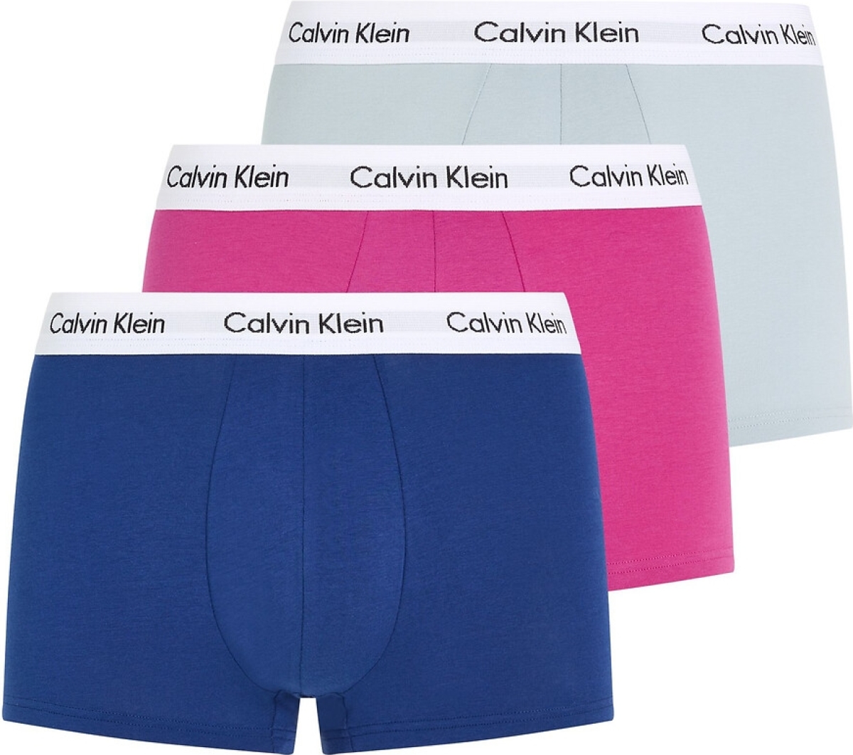 Calvin klein Trunk LOW RISE TRUNK 3PK met Calvin klein-logo op de elastische band (set, Set van 3)
