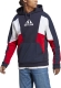 adidas Sportswear hoodie donkerblauw/wit/rood