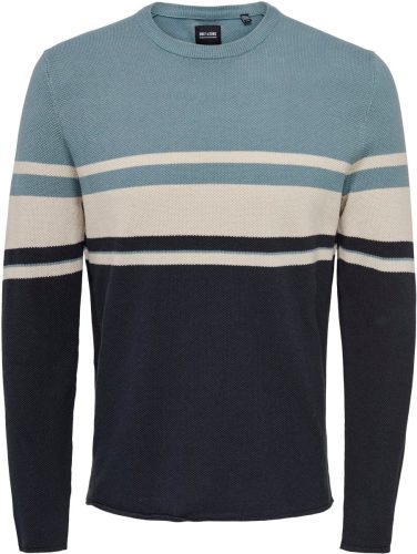 ONLY & SONS Trui met ronde hals OS CER/MEDIUM GREY MEL.