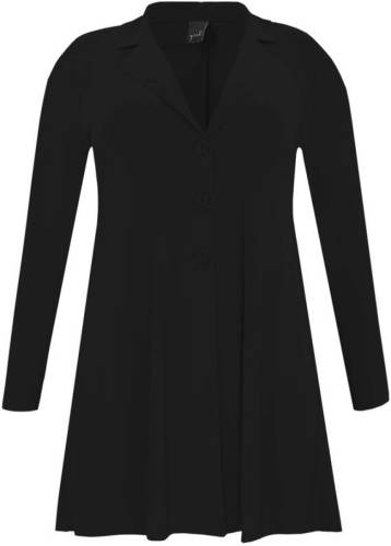 Yoek blazer zwart