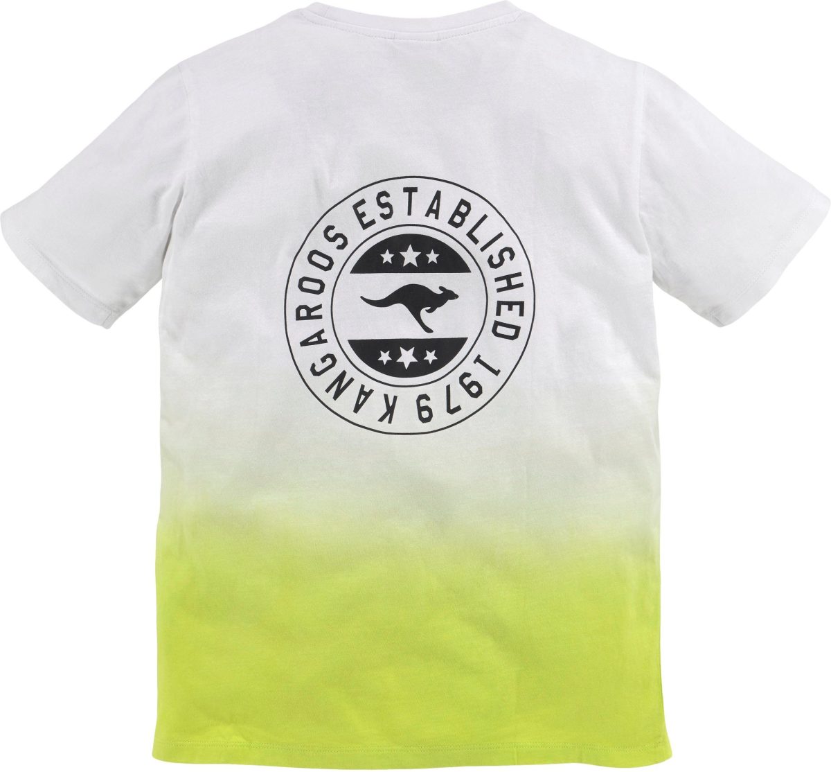 Kangaroos T-shirt In kleurverloop, dip-dye