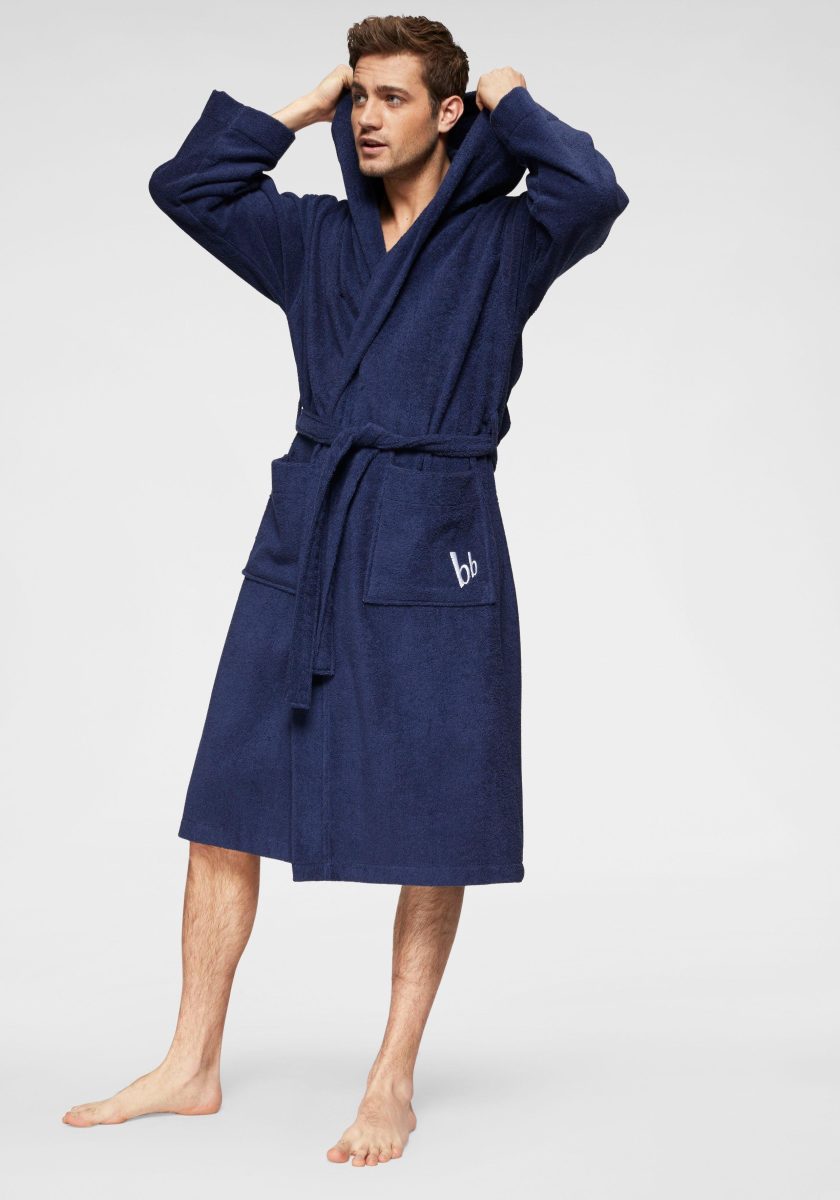 Bruno Banani Uniseks badjas Robby (1 stuk)