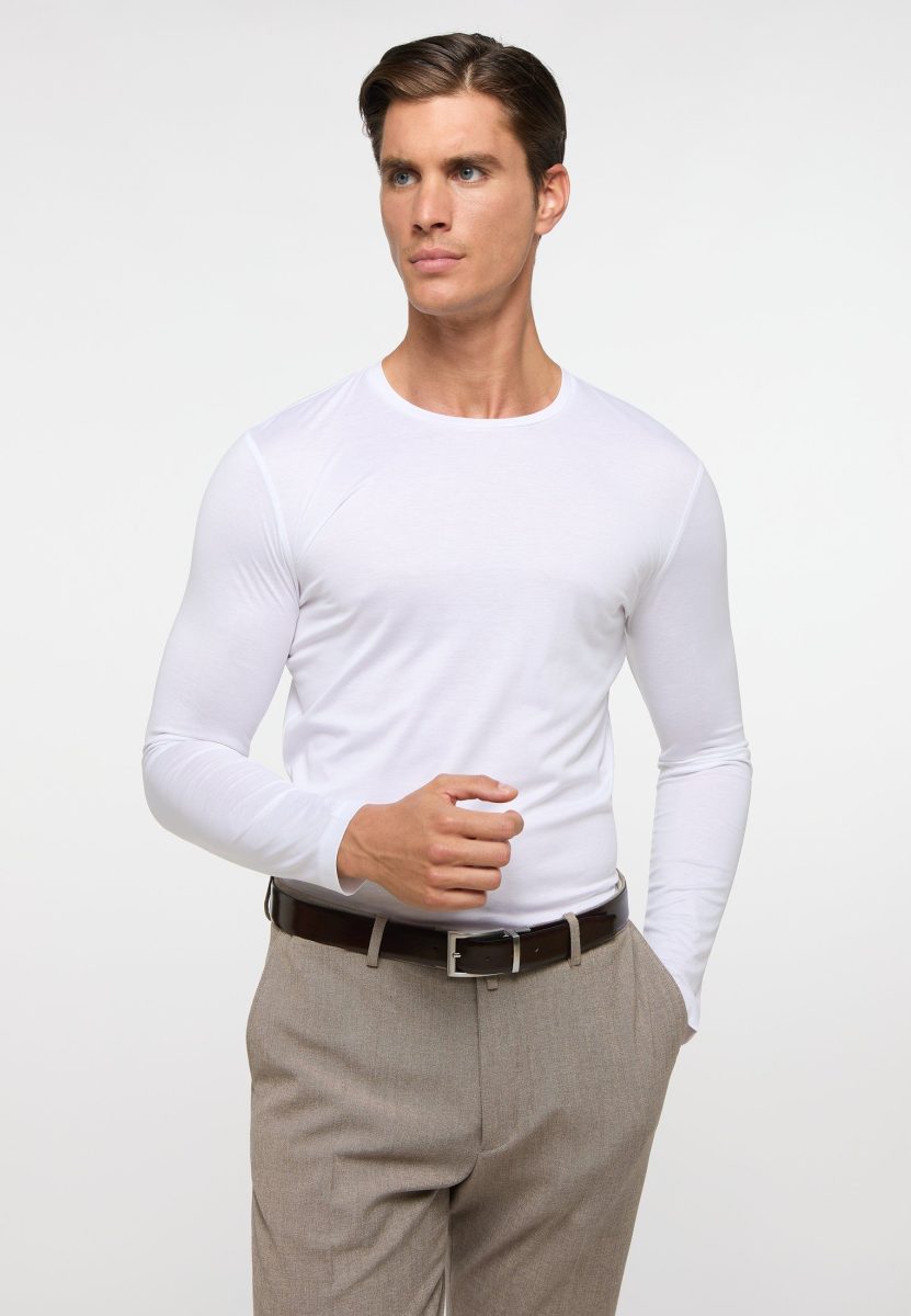 Eterna Shirt met lange mouwen