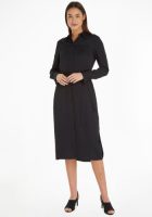 Calvin klein Midi-jurk (set, 2-delig, Met bindstrik)