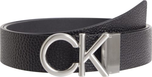 Calvin klein Leren riem ADJ CK METAL BOMBE 35MM