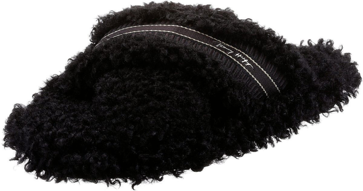 Tommy hilfiger Pantoffels SHERPA FUR HOME SLIPPERS STRAPS