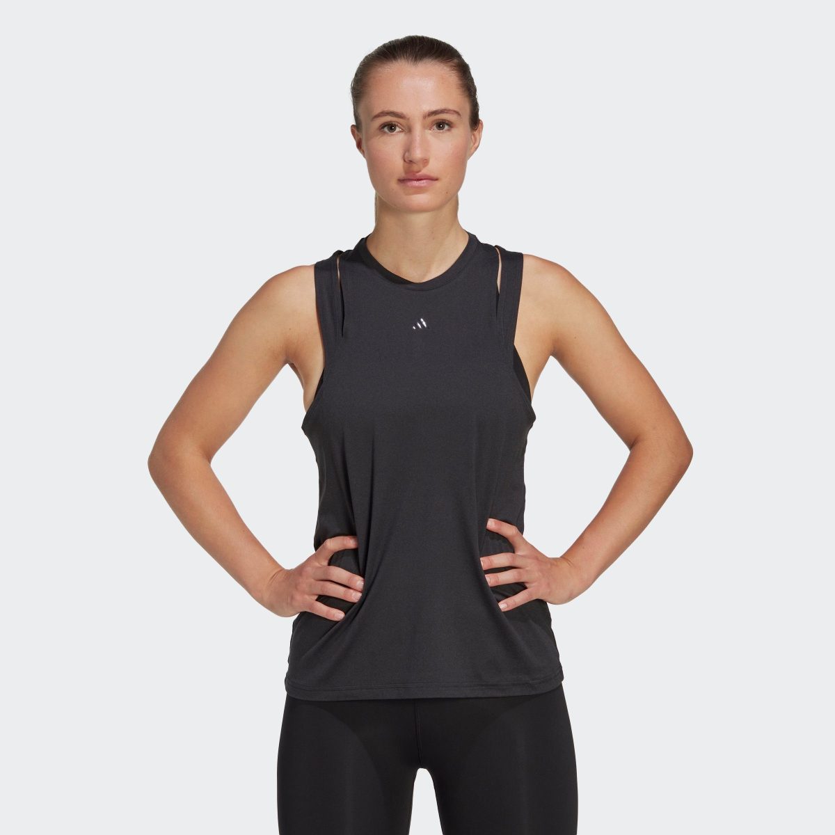 adidas Performance Tanktop AEROREADY TRAIN ESSENTIALS 3 BAR LOGO
