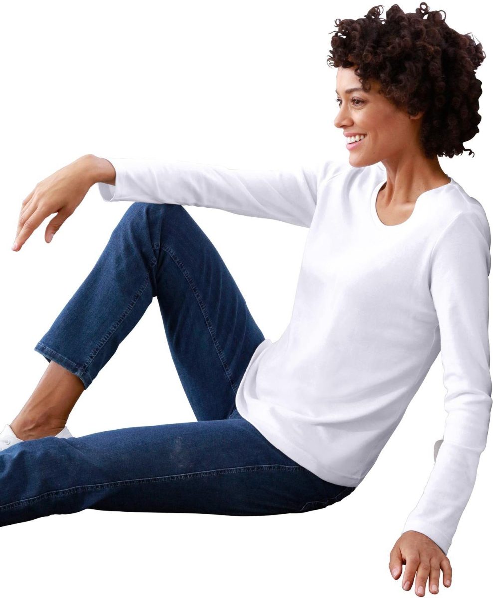 CREATION L PREMIUM Shirt met lange mouwen Shirt (1-delig)