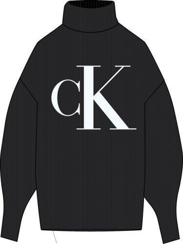 Calvin klein Coltrui STACKED LOGO TIGHT SWEATER DRESS