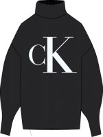 Calvin klein Coltrui STACKED LOGO TIGHT SWEATER DRESS