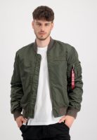 Alpha Industries Bomberjack Alpha Industries Men - Flight Jackets MA-1 VF Authentic Overdyed